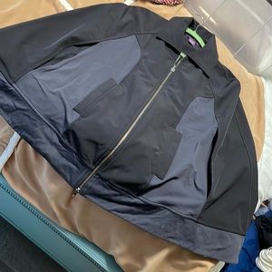 Poncho. Fleece inside. Gently worn